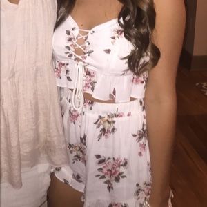 American threads two piece romper